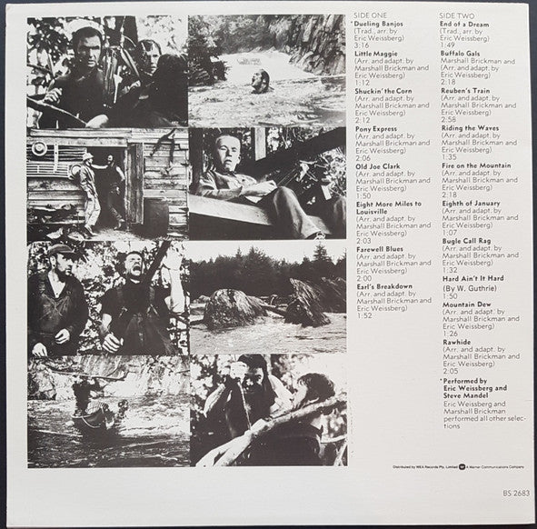 Eric Weissberg And Steve Mandell : Dueling Banjos From The Original Motion Picture Sound Track Deliverance And Additional Music (LP, Album, RE)