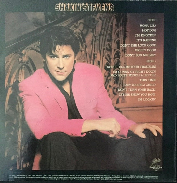 Shakin' Stevens : Green Door / Shaky (LP, Album)
