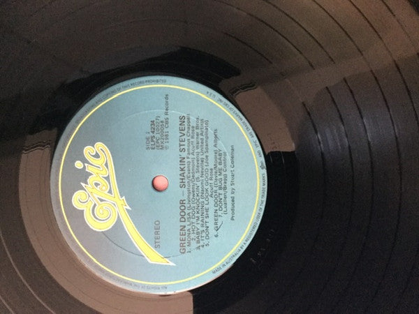 Shakin' Stevens : Green Door / Shaky (LP, Album)
