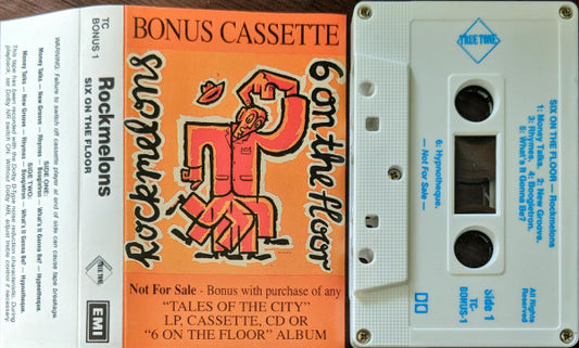 The Rockmelons : Six On The Floor (Cass, Ltd, Promo)