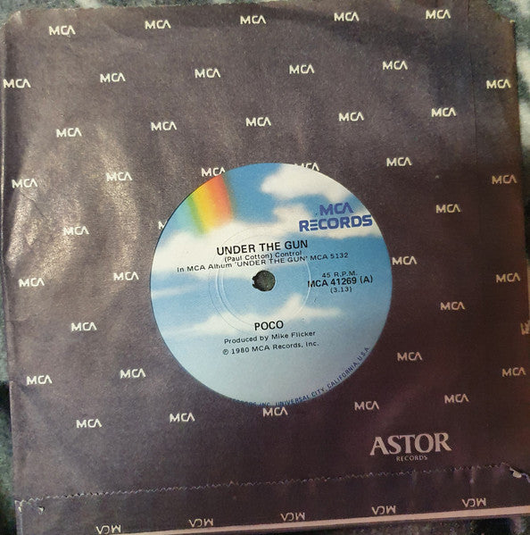 Poco (3) : Under The Gun (7", Single)
