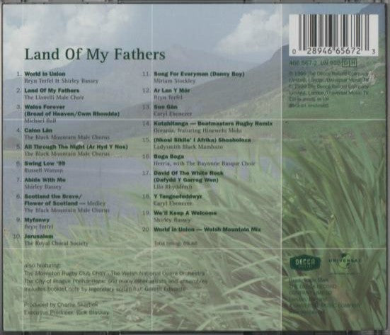 Various : Land Of My Fathers (CD, Comp)