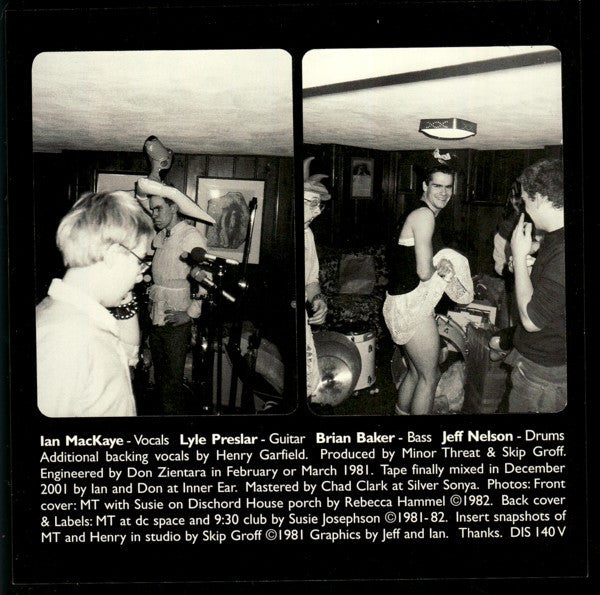 Minor Threat : First Demo Tape (7", EP)