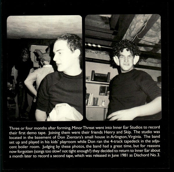 Minor Threat : First Demo Tape (7", EP)