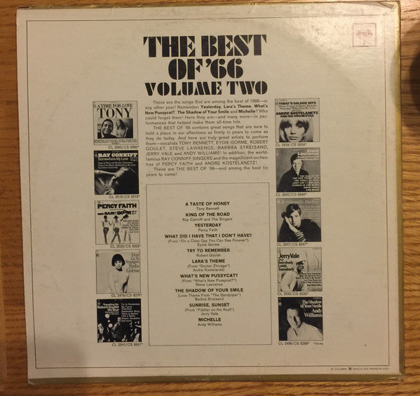 Various : The Best Of '66 Volume Two (LP, Comp, Mono)