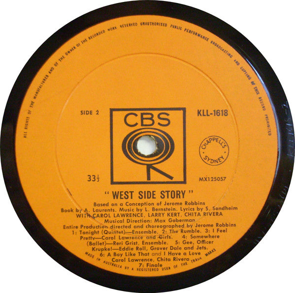 Various : West Side Story (LP, Mono)