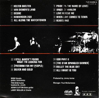 U2 : Rattle And Hum (CD, Album)