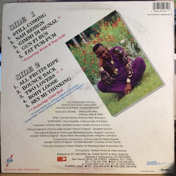 Little Lenny : Still Coming (LP, Album)