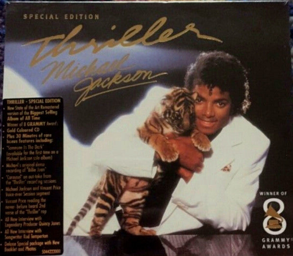 Michael Jackson : Thriller (CD, Album, RE, RM, S/Edition)