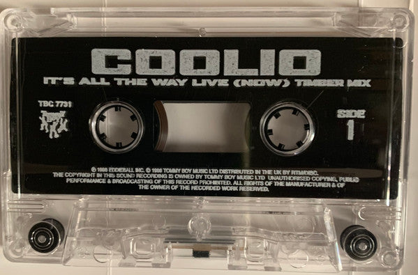 Coolio : It's All The Way Live (Now) (Cass, Single)