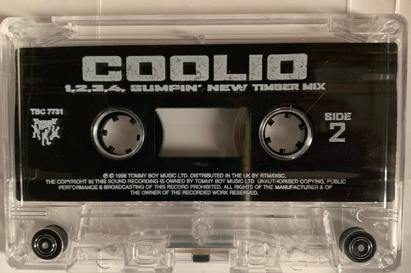Coolio : It's All The Way Live (Now) (Cass, Single)