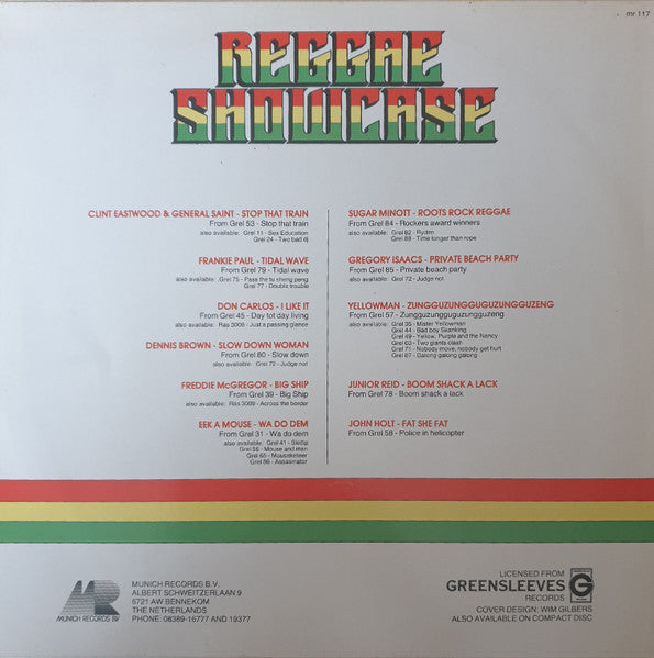 Various : Reggae Showcase Volume One (LP, Comp)