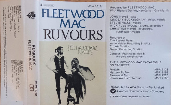 Fleetwood Mac : Rumours (Cass, Album, RE)