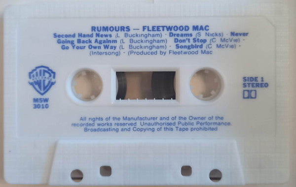 Fleetwood Mac : Rumours (Cass, Album, RE)