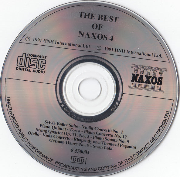 Various : The Best Of Naxos 4 (CD, Comp)