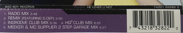 Dream : He Loves U Not (CD, Single, PMI)