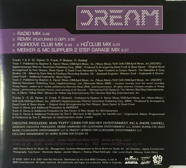 Dream : He Loves U Not (CD, Single, PMI)