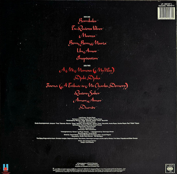 Gipsy Kings : Gipsy Kings (LP)