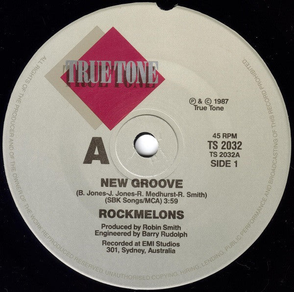 The Rockmelons : New Groove (7", Single)