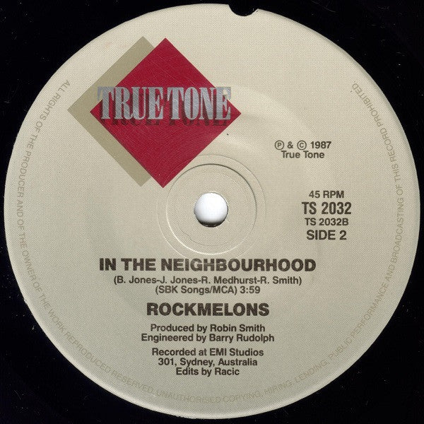 The Rockmelons : New Groove (7", Single)