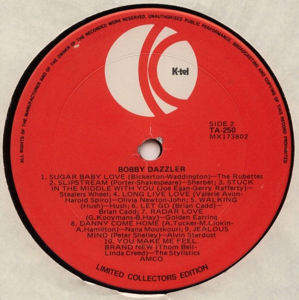 Various : Bobby Dazzler (LP, Comp, Ltd)