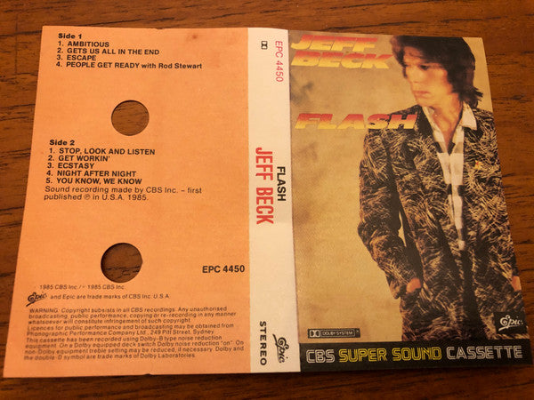 Jeff Beck : Flash (Cass, Album)