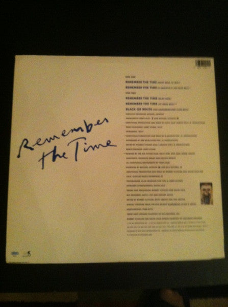 Michael Jackson : Remember The Time (12", Single)