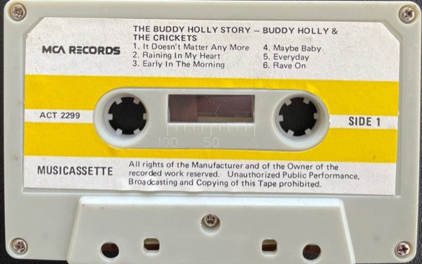 Buddy Holly And The Crickets (2) : The Buddy Holly Story (Cass, Comp)