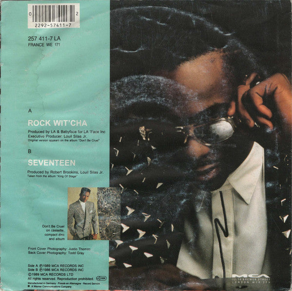 Bobby Brown : Rock Wit' Cha (7", Single)
