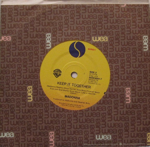 Madonna : Vogue (7", Single)