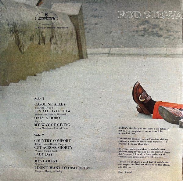 Rod Stewart : Gasoline Alley (LP, Album)