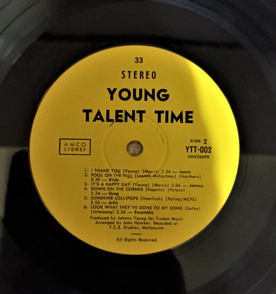 The Young Talent Team : Young Talent Time  (LP, Album)