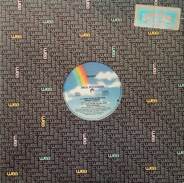 Tiffany : I Think We're Alone Now (12", Single)