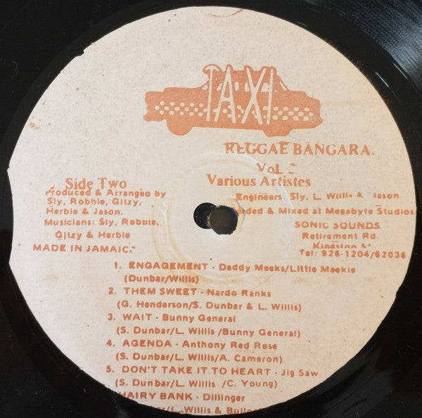 Various : Reggae Bangara Vol 2 (LP, Comp)