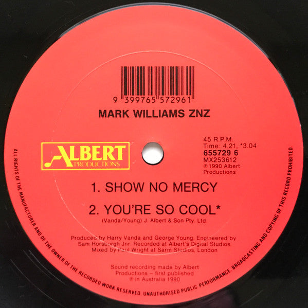 Mark Williams (4) : Show No Mercy (12")