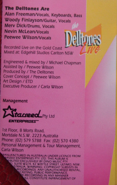 The Delltones : Live - The Ultimate Recollection (Cass, Album)