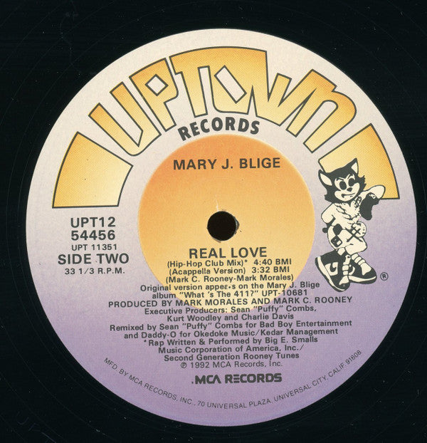 Mary J Blige* : Real Love (12")