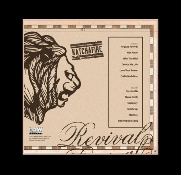 Katchafire : Revival (LP, Red)