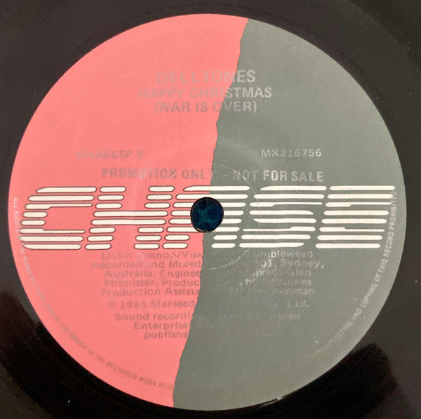The Delltones : There's No Snow Here (At Christmas Time) (7", Promo)