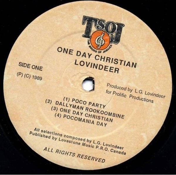 Lovindeer* : One Day Christian (LP, Album)