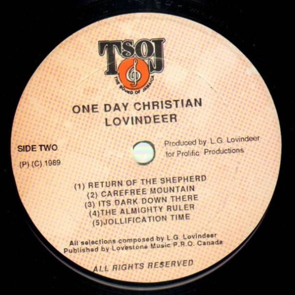 Lovindeer* : One Day Christian (LP, Album)