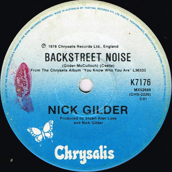 Nick Gilder : Hot Child In The City (7", Single)