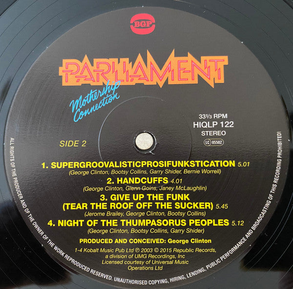 Parliament : Mothership Connection (LP, Album, RE)