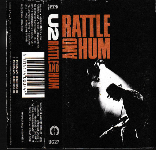 U2 : Rattle And Hum (Cass, Album, Bla)