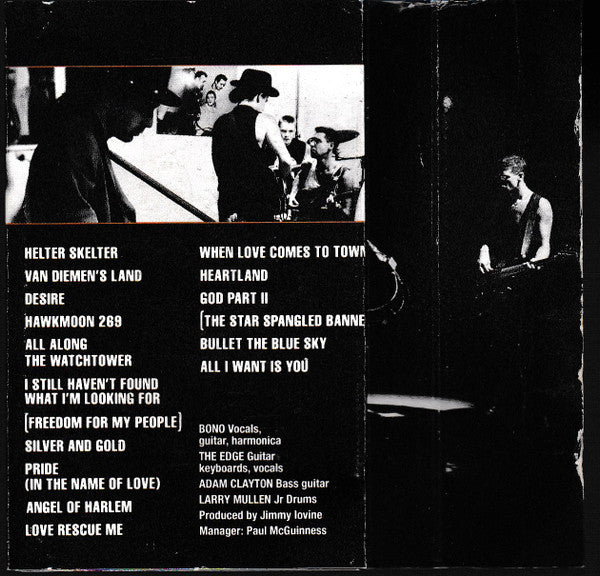 U2 : Rattle And Hum (Cass, Album, Bla)
