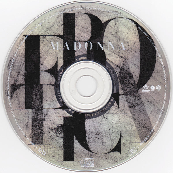 Madonna : Erotica (CD, Album)
