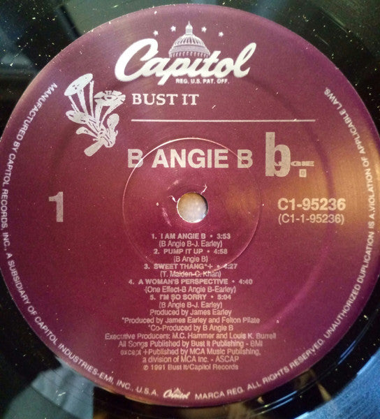B Angie B : B Angie B (LP)