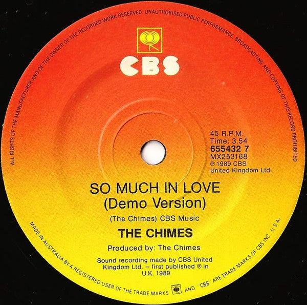 The Chimes : Heaven (7", Single)
