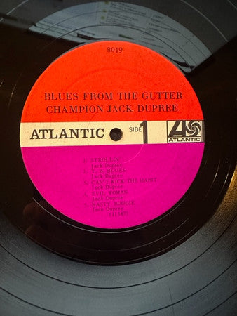 Champion Jack Dupree : Blues From The Gutter (LP, Album, Mono, RE)