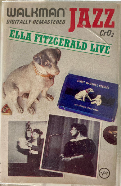 Ella Fitzgerald : Ella Fitzgerald Live (Cass, Comp, RM, Dol)